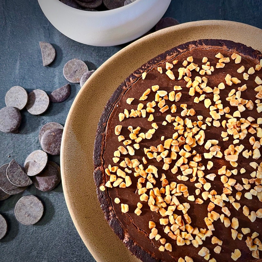 Tarte au Chocolat Vegan - Pâtisserie artisanale | Augustine Pâtisserie - Augustine Pâtisserie