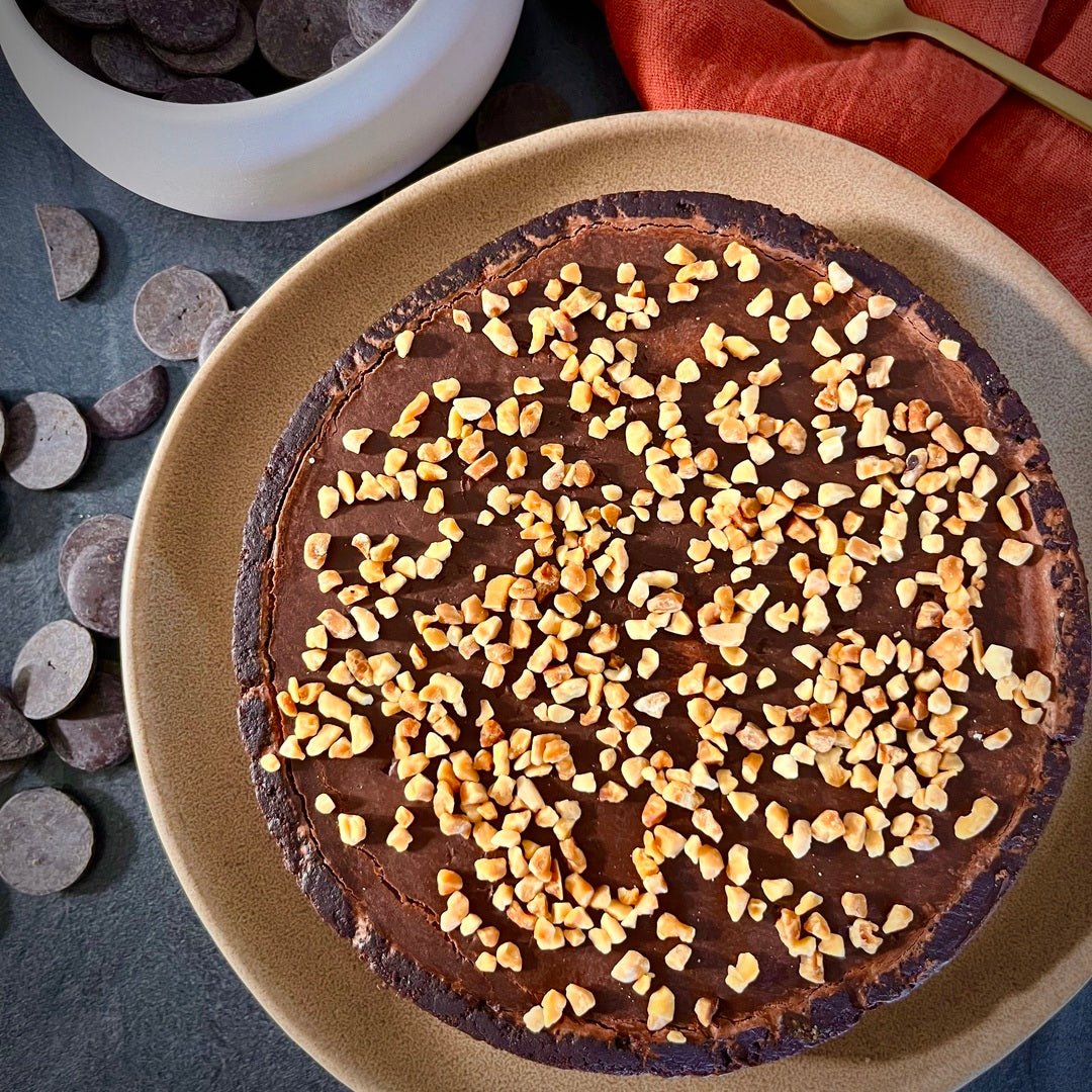 Tarte au Chocolat Vegan - Pâtisserie artisanale | Augustine Pâtisserie - Augustine Pâtisserie