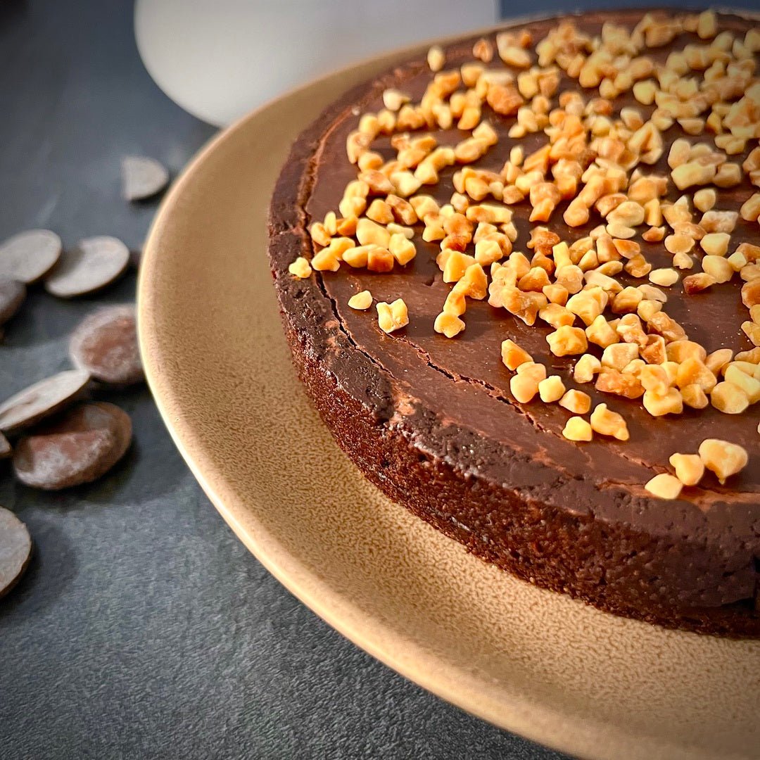 Tarte au Chocolat Vegan - Pâtisserie artisanale | Augustine Pâtisserie - Augustine Pâtisserie