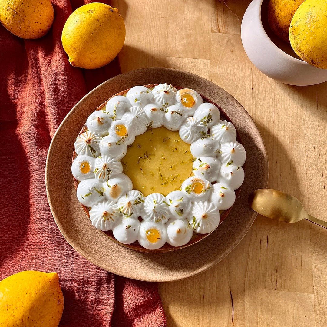 Tarte au Citron Meringuée - Pâtisserie artisanale | Augustine Pâtisserie - Augustine Pâtisserie