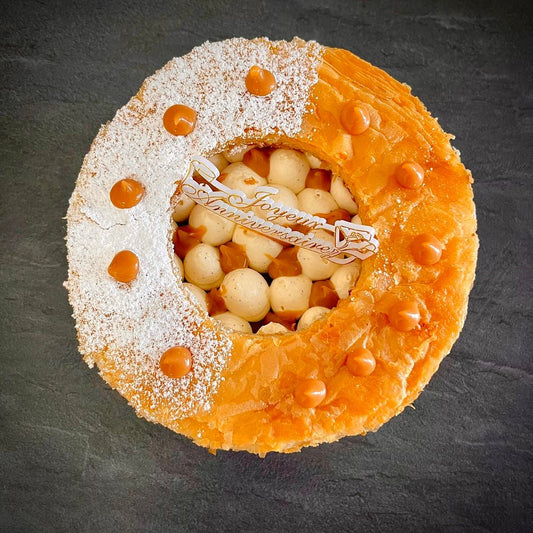 Mille - Feuilles Vanille péï et Caramel - Pâtisserie artisanale | Augustine Pâtisserie - Augustine Pâtisserie