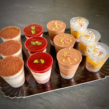 Plateau de verrines sucrées - Pâtisserie artisanale | Augustine Pâtisserie - Augustine Pâtisserie
